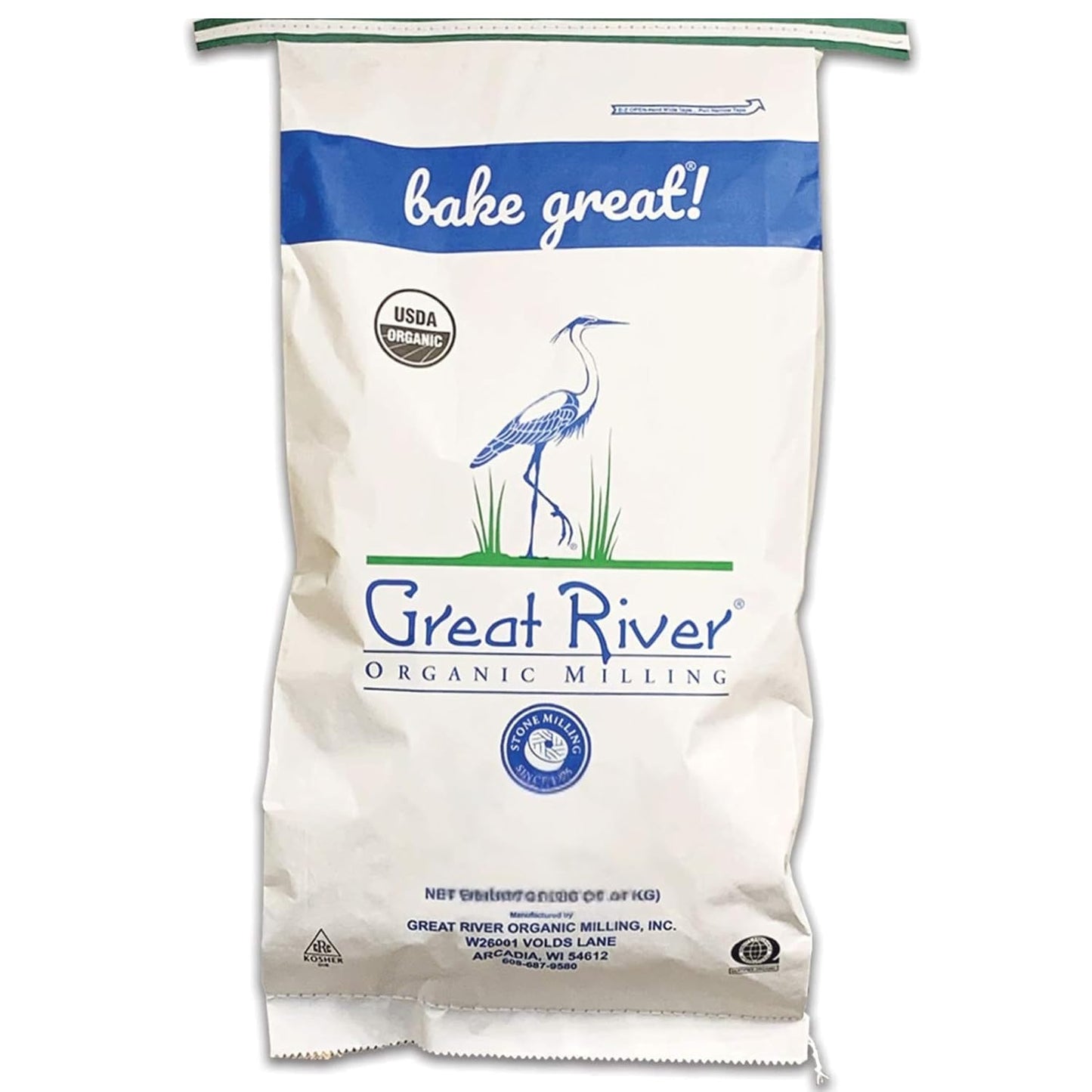 Organic Whole Grain Hard Red Spring Wheat Berries for Baking