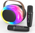 Karaoke Machine for Adults Portable Bluetooth Speaker - Fun Party Mic