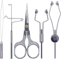 Fly-Tying Kits for Beginners 5-in-1 Starter Set - Compact Tools