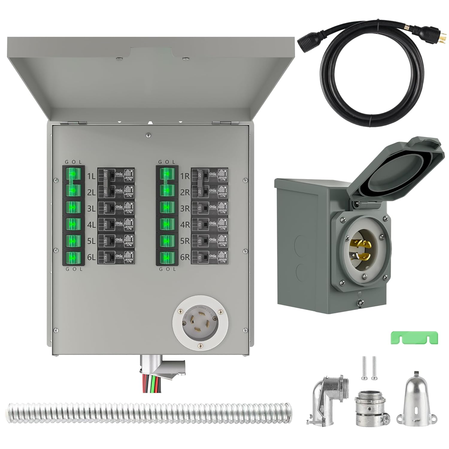 Nature's Generator Transfer Switch for Safe Power Transfer