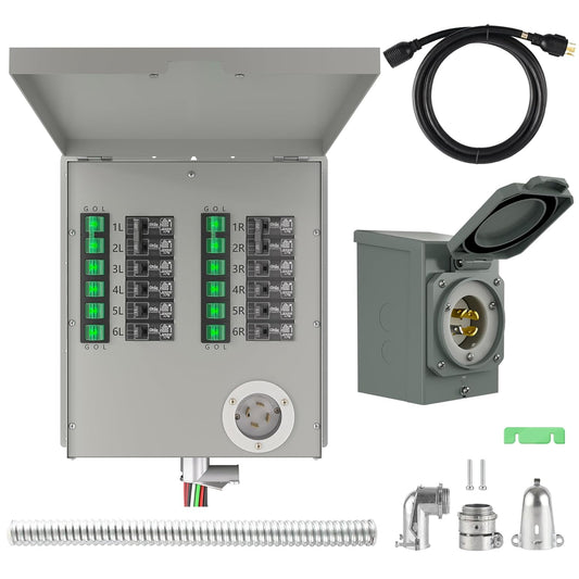 Nature's Generator Transfer Switch for Safe Power Transfer
