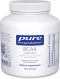 BCAA Capsules for Muscle Support - Hypoallergenic 250 ct