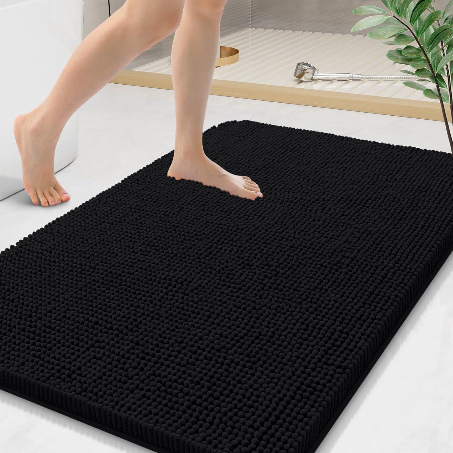 Arotive Bathroom Rugs 44x24, Soft Absorbent Chenille Mats