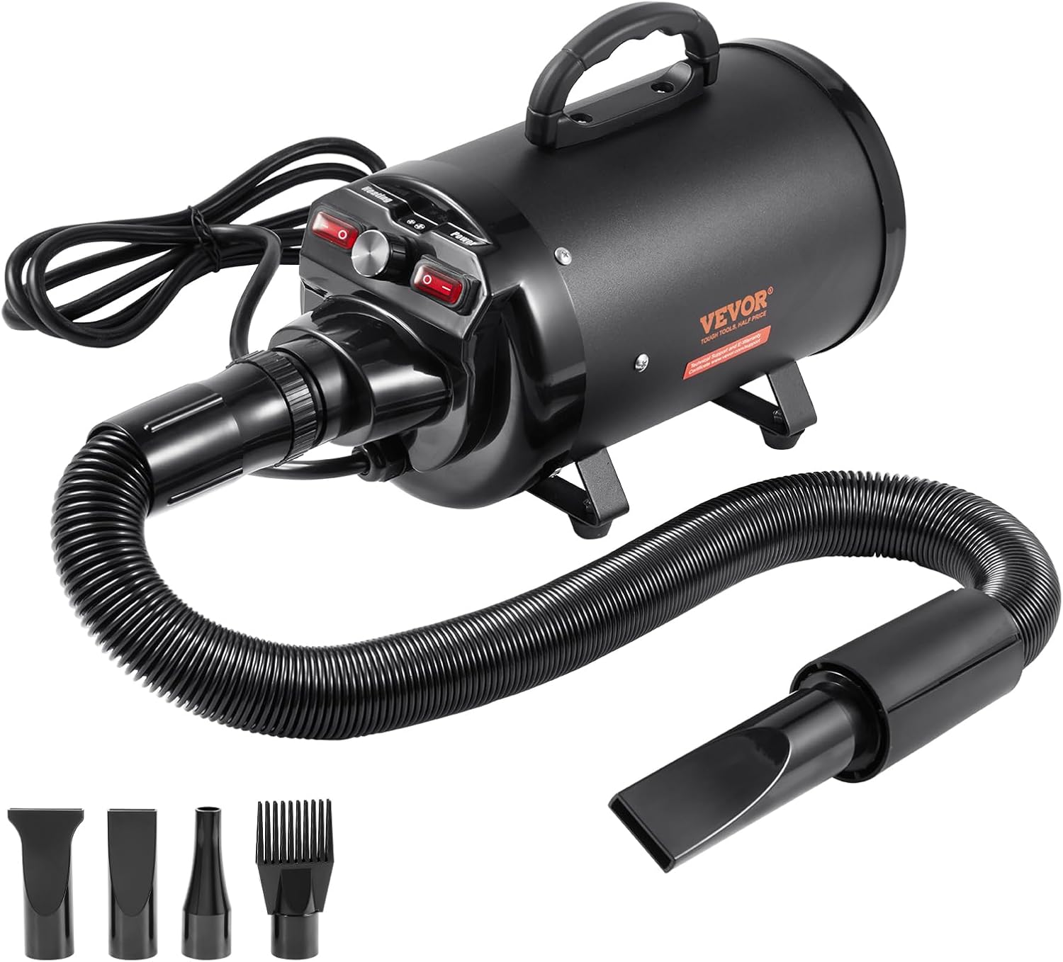 VEVOR Dog Dryer 2800W Powerful Pet Grooming Blow Dryer