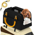 PAWZIDEA Center Console Dog Car Seat for Small Pets Up to 12lbs