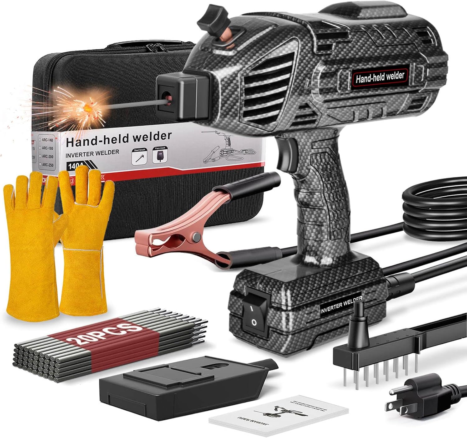 Handheld Welding Machine 20-120A Portable Stick Welder