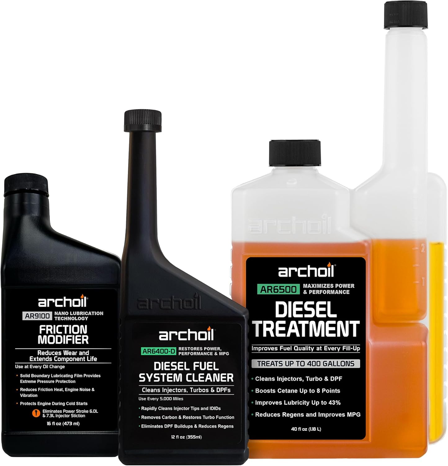 Ultimate Diesel Kit with Friction Modifier and Fuel Cleaner