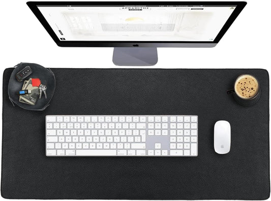 Premium Real Leather Desk Pad by ELIZO - Ultimate Protection