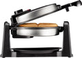 Rotating Belgian Waffle Maker 180 Flip Iron - Crispy, Even Waffles