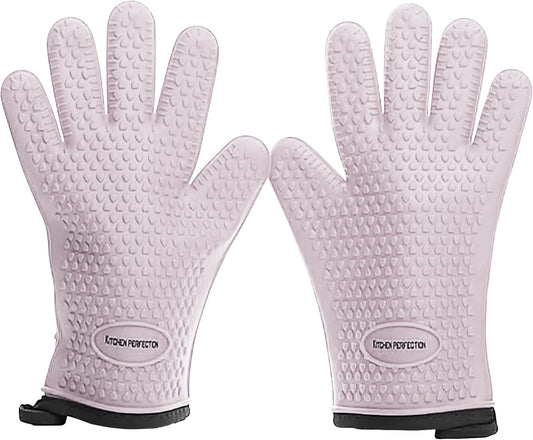 KITCHEN PERFECTION Silicone Smoker Oven Gloves for BBQ Lovers