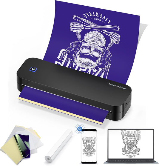 Wireless Tattoo Stencil Printer - Fast & Easy