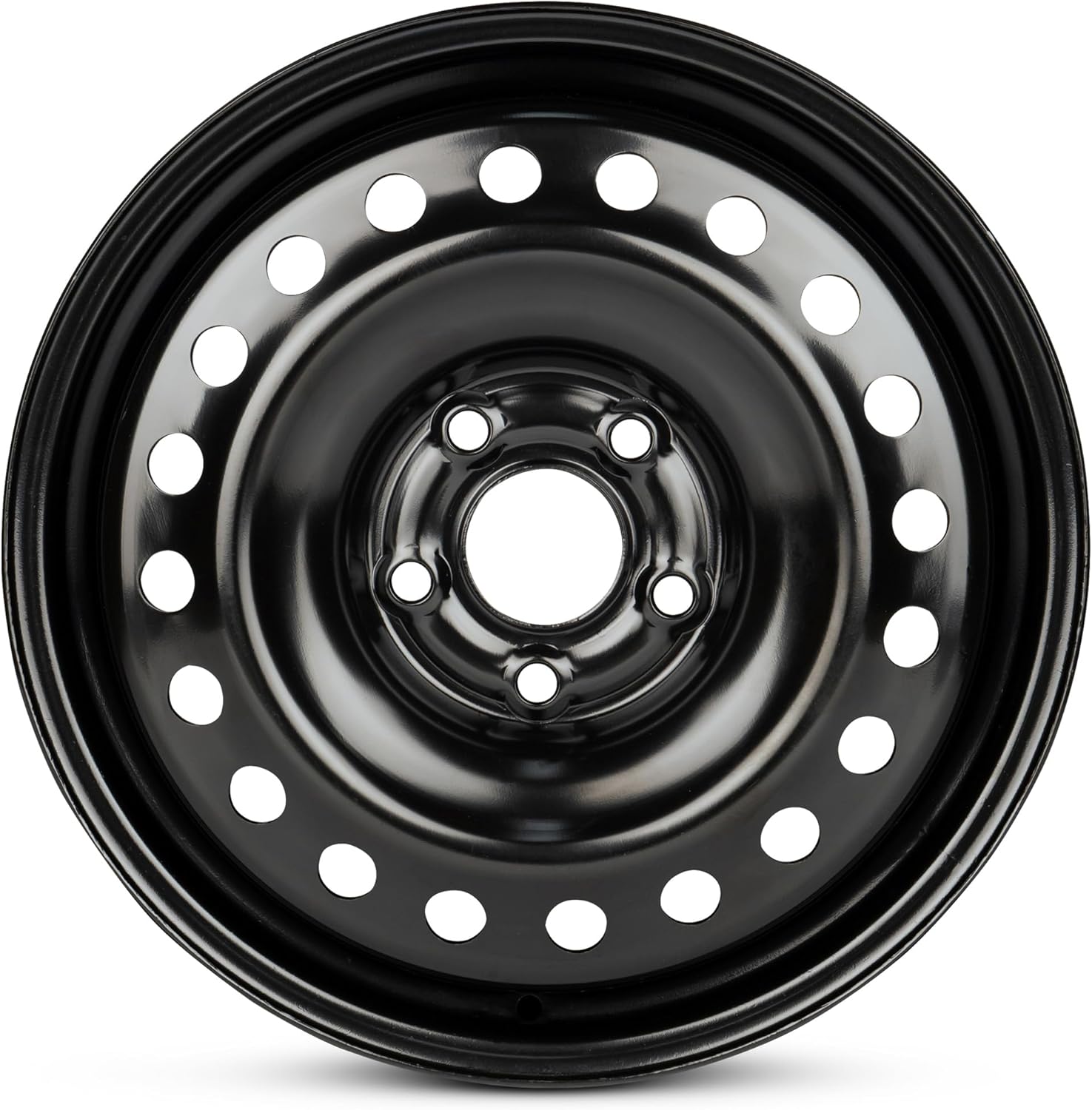 16 Inch Black Rim for 2013-2019 Nissan Sentra - Direct Fit Wheel