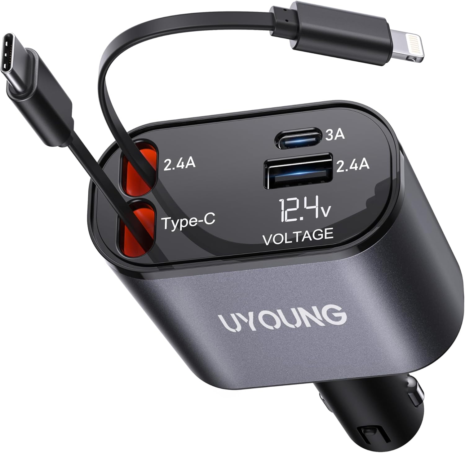 Lightning-Fast CarPlay Charger by UYOUNG - 100W Power