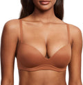 Women's Push Up Bra Padded Plunge - Wireless Comfort and Lift