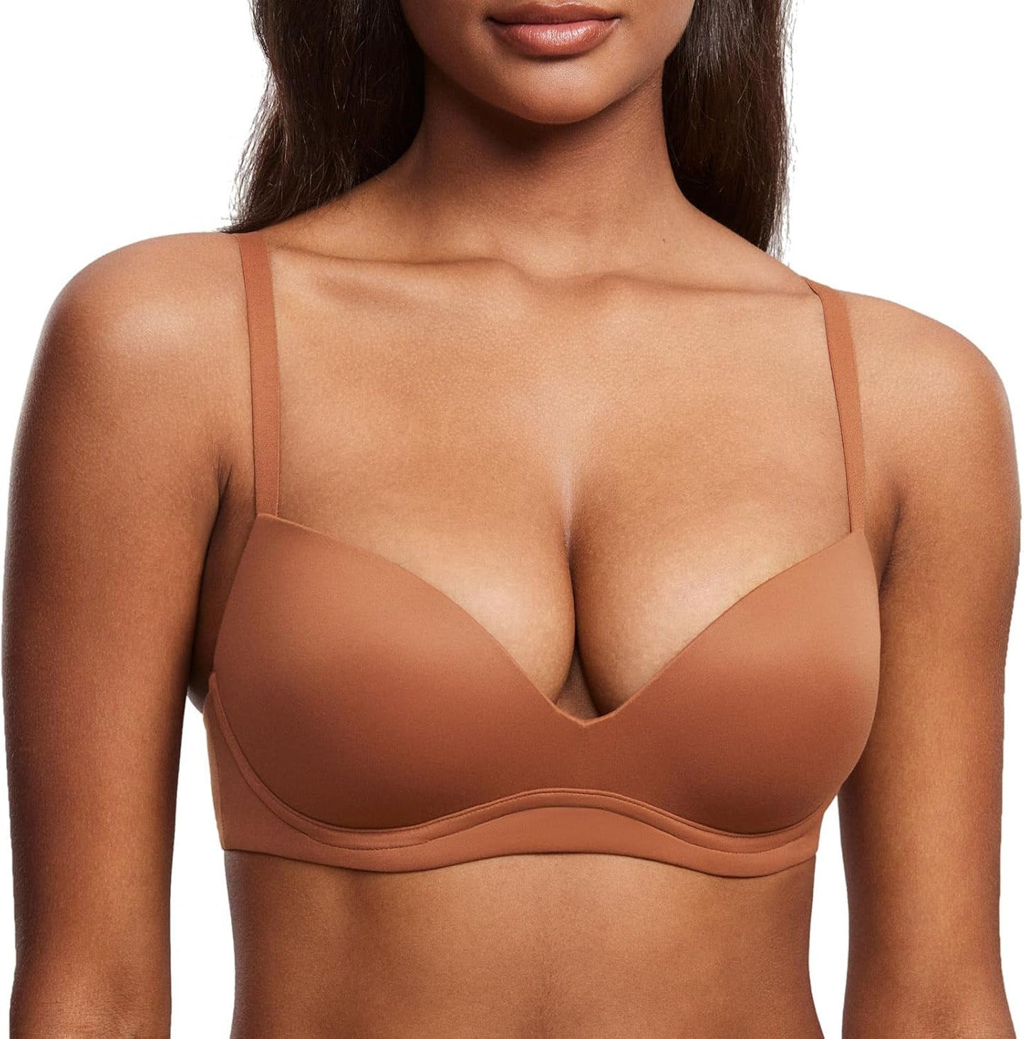 DOBREVA Women's Push Up Bra No Underwire for Ultimate Comfort
