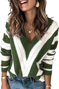 PRETTYGARDEN Women's Striped Color Block Sweater for Cozy Style