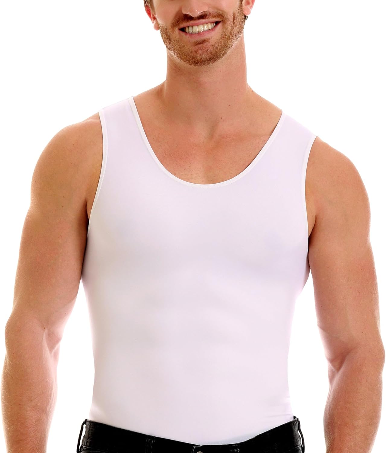Insta Slim Compression Tank-Top Shapewear for Men - USA Made