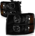 Auto Dynasty Headlights Assembly Compatible with 2007-2014 Chevy