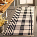Courtyard 2ft 3in x 14ft Patio Runner Rug - Weather & Stain Resistant