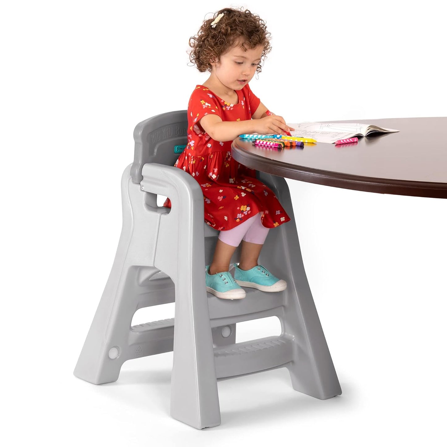 Simplay3 Big Kids Booster Seat for Dining Table and Kitchen