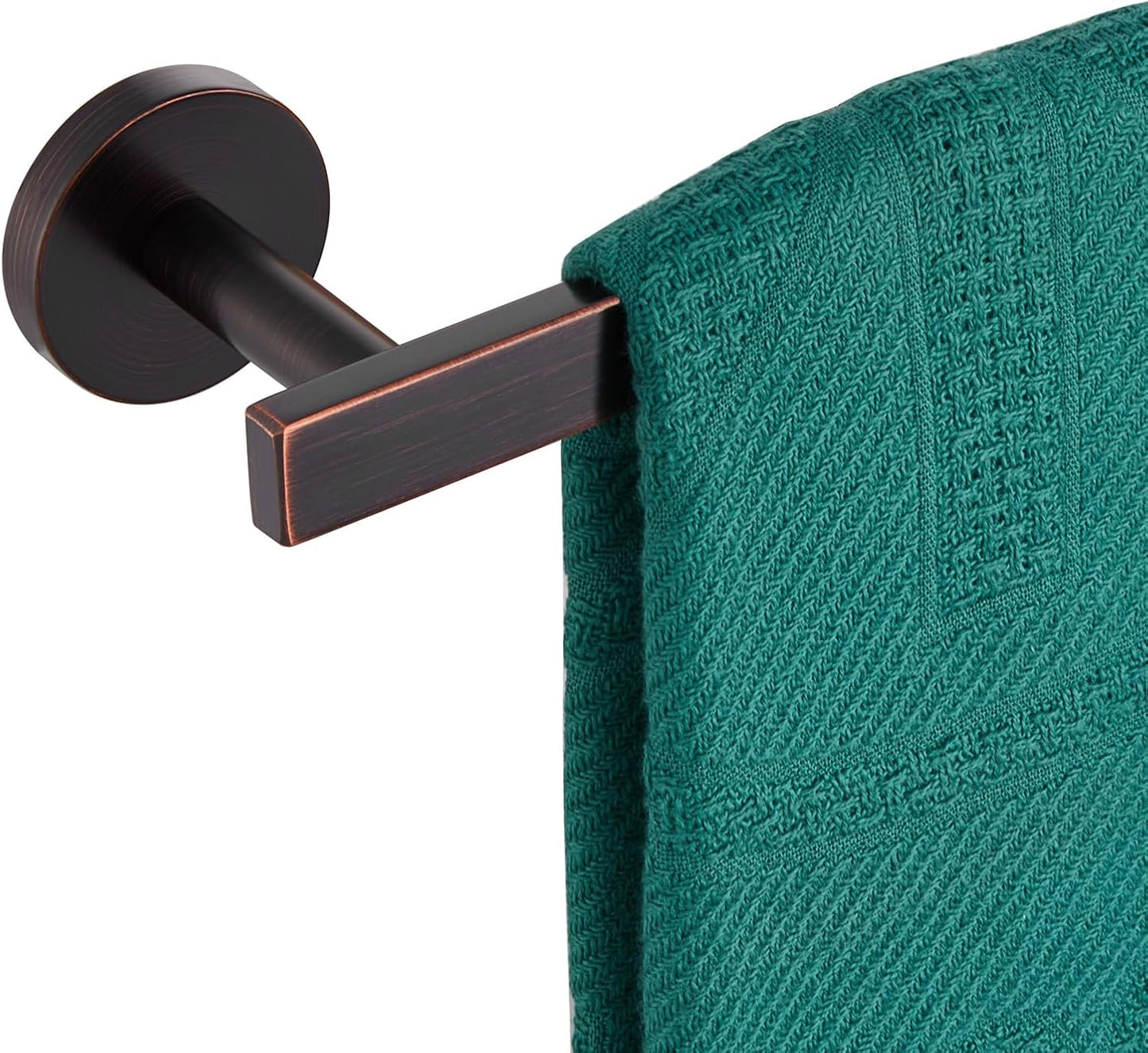 20 Inch Bathroom Towel Bar in Oil Rubbed Bronze for Modern Spaces