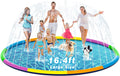 EPN Splash Pad 16.4FT Extra Large Sprinkler Play Mat - Big Family Fun