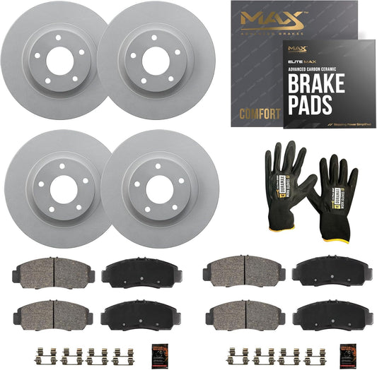 Max Advanced Brakes ComfortMAX Brake Kit for Honda Civic 2016-2021