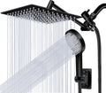 10 in Rain Shower Head with Handheld Combo - Angle Adjustable Arm