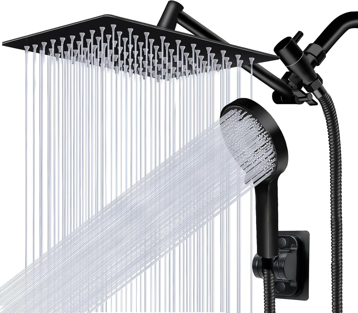 10 Inch Rain Shower Head with Handheld Spray Combo for Luxury