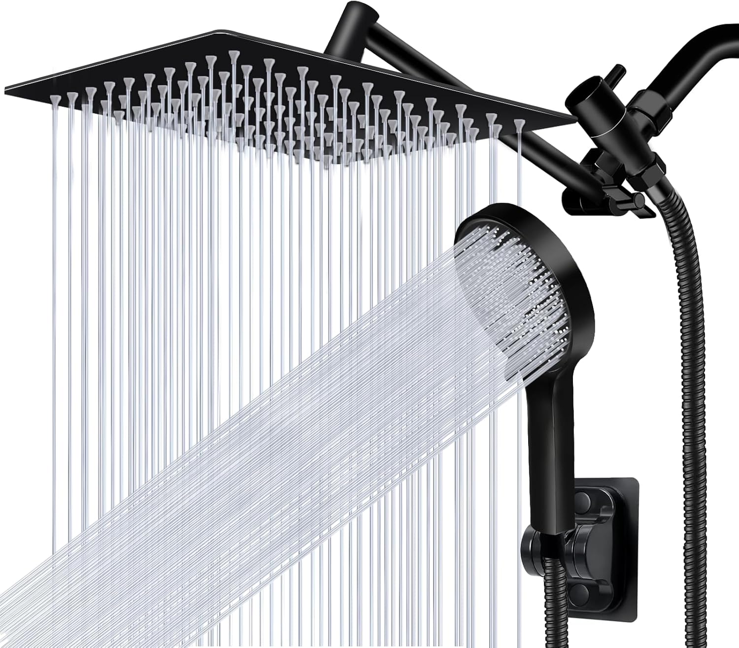10 Inch Rain Shower Head with Handheld Spray Combo for Luxury
