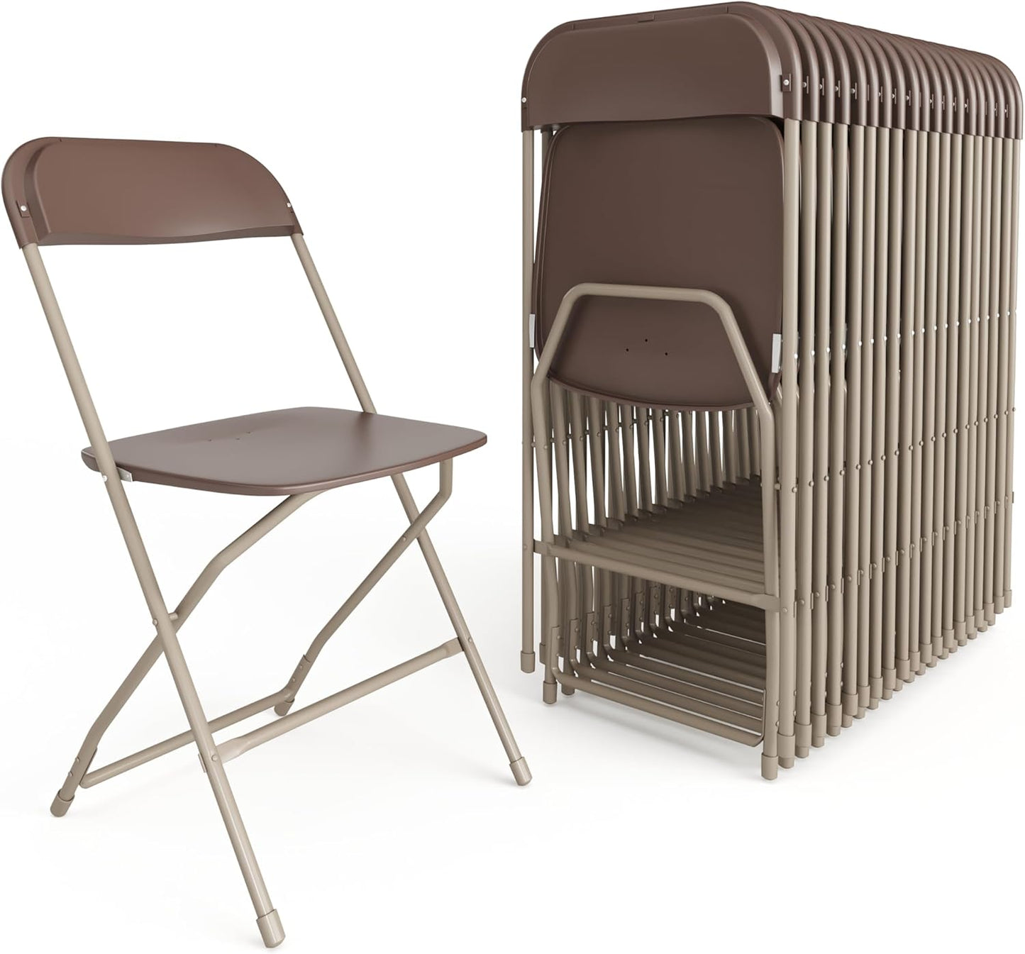 Flash Furniture Hercules Series Folding Chairs - 20 Pack for Events