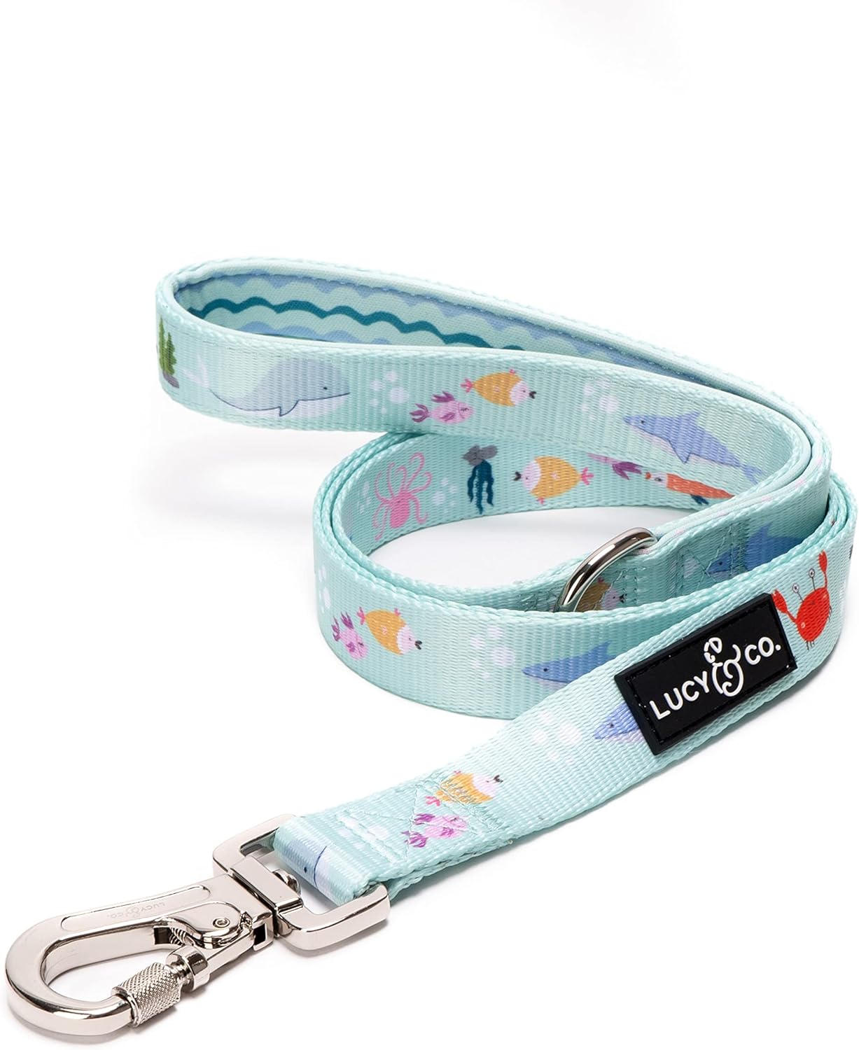 Designer Dog Leash by Lucy & Co. - Thick & Stylish Comfort