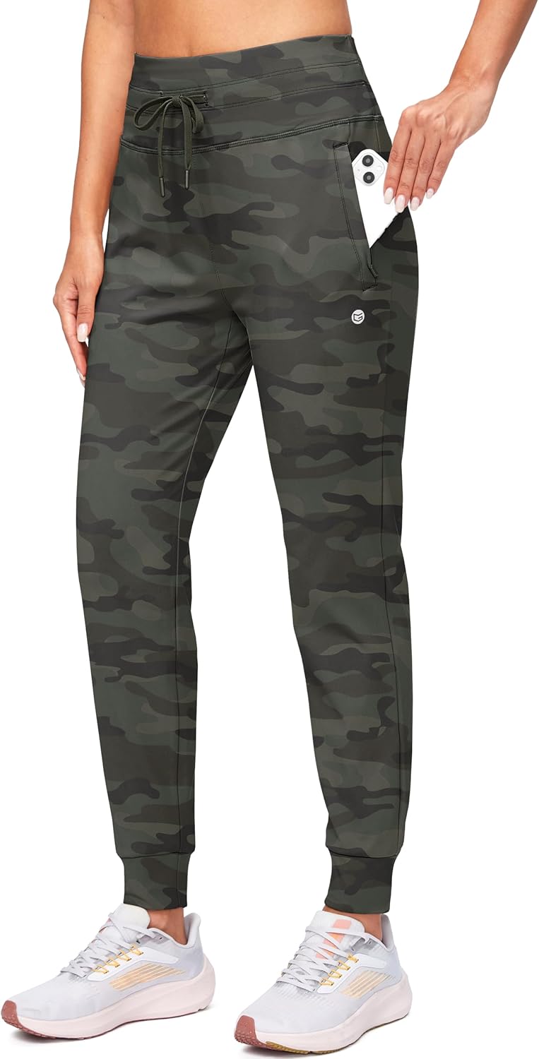 G Gradual Women's Fleece Lined Joggers for Winter Activities
