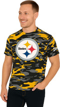 Dynamic Zubaz NFL Graphic Tee for Men Who Love Football