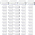 Business Card Holder 64 Pack Clear Acrylic Stands - Desktop Display