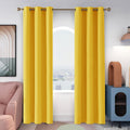 Deconovo Blackout Grommet Curtains - Thermal, Noise-Reducing Drapes