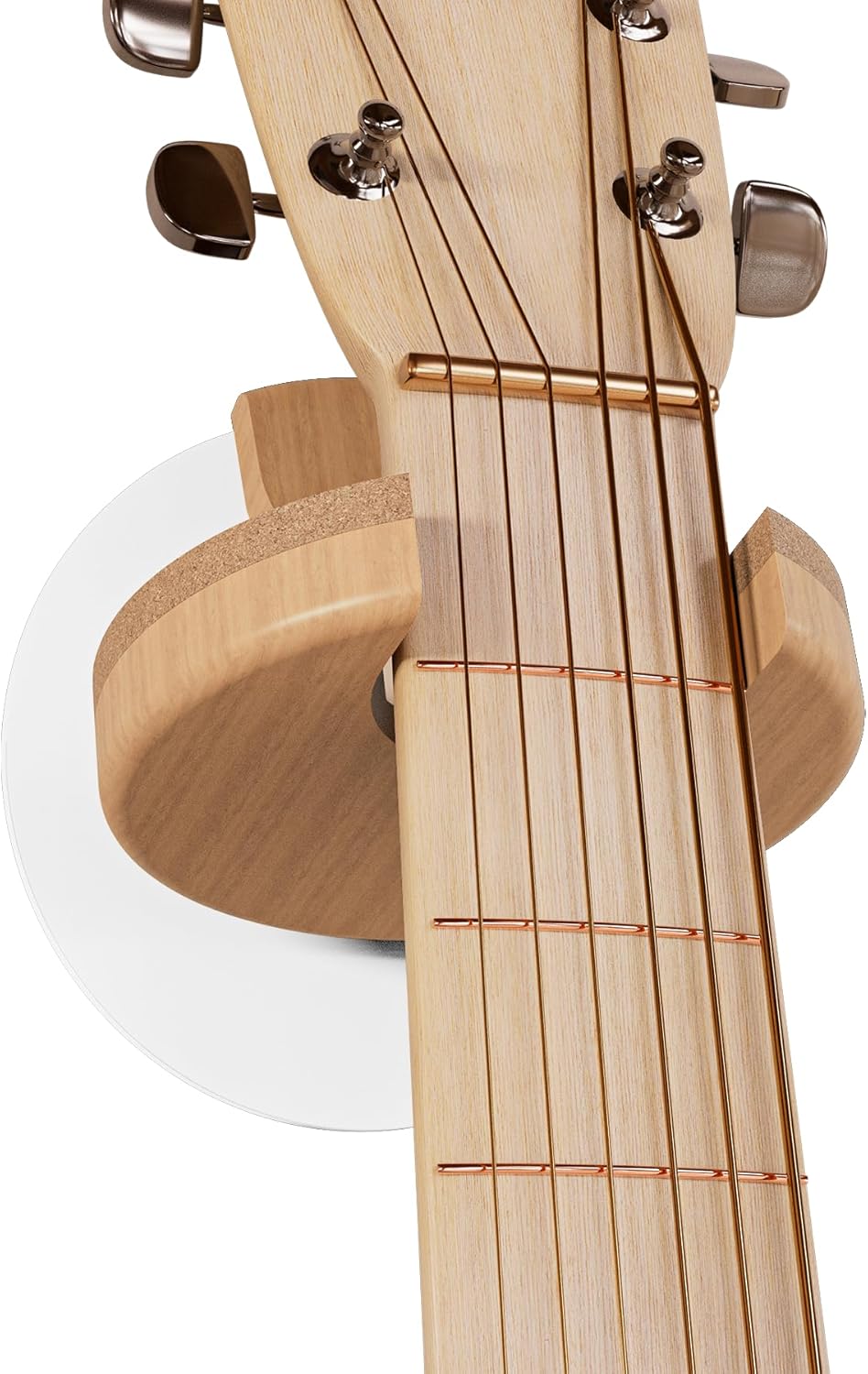 Collapsible Guitar Wall Mount - Solid Wood Design