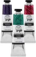 Tusc & Pine Artist Oil Paint Set - Assorted Jewel Tones 40 ml