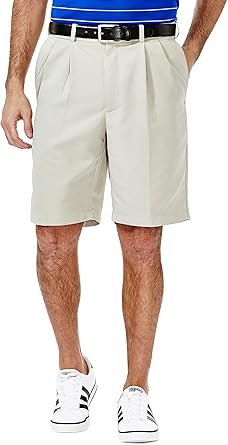 Haggar Men's Cool 18 Pleat Front Expandable Waist Short Review
