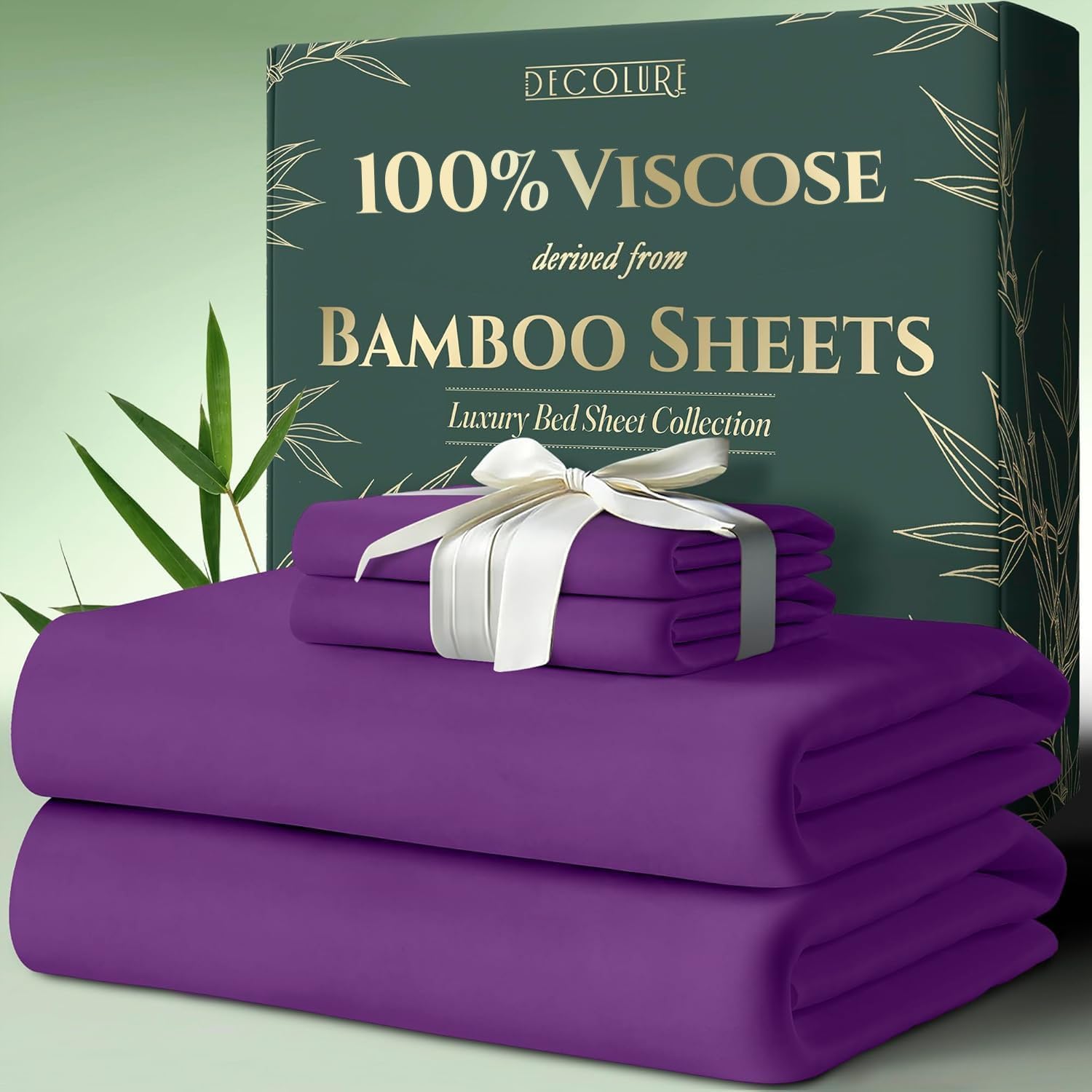 Viscose Derived from Bamboo Twin Bed Sheets for Ultimate Comfort