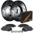 Max Advanced Brakes Front Brake Kit Compatible With 2002-2007