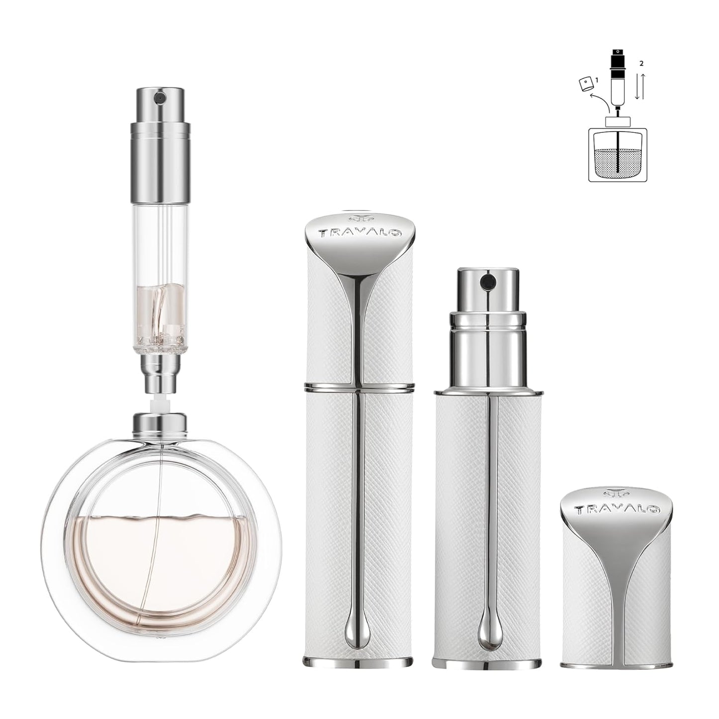 Travalo AQUA Refillable Perfume Atomizer for Travel Convenience