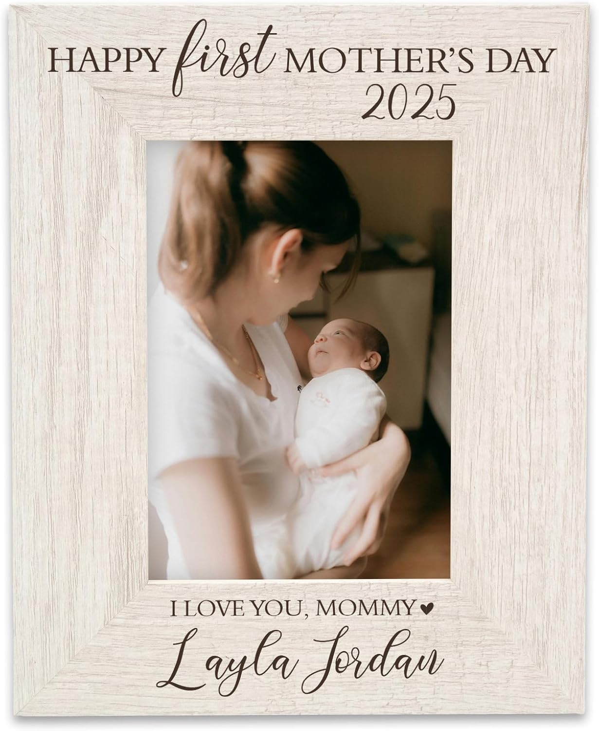 Personalized First Mother's Day Picture Frame for New Moms