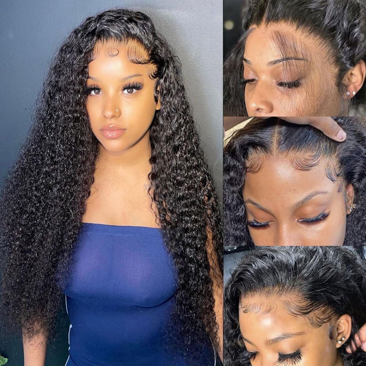 22 Inch Deep Wave Wigs Human Hair for Natural Style and Comfort