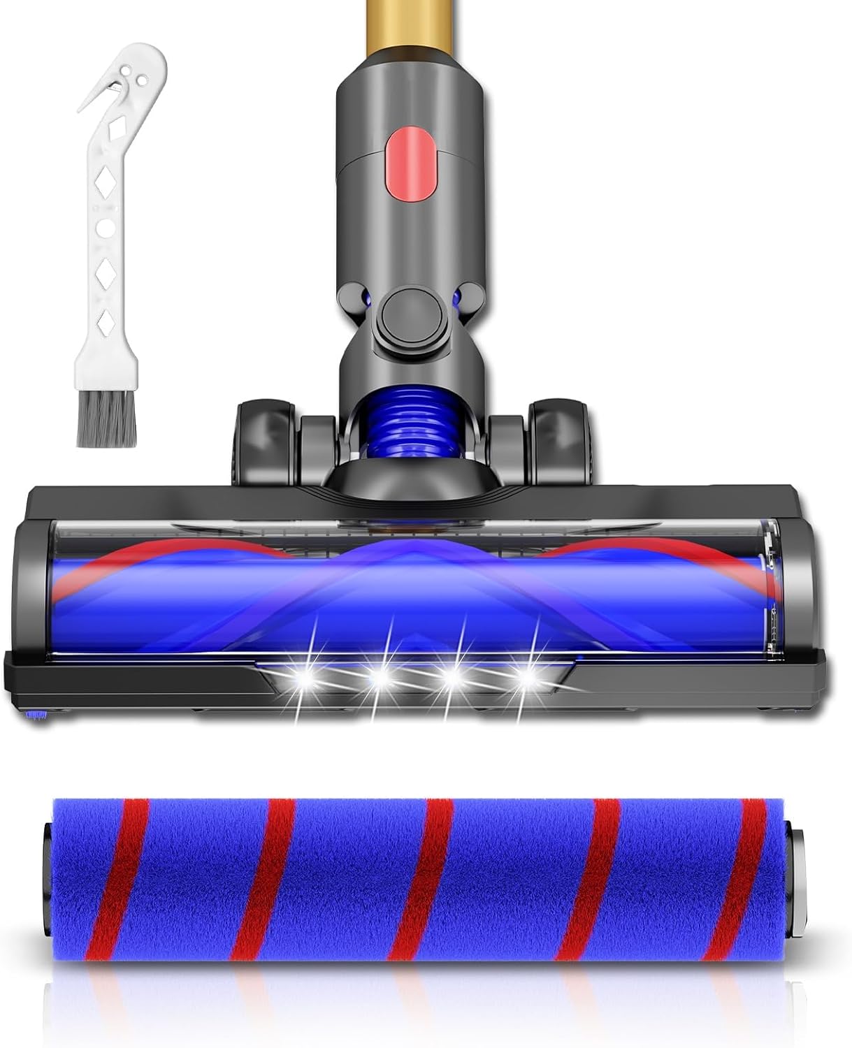 Powerful Motorized Tool for Dyson V7/V8 Vacuums