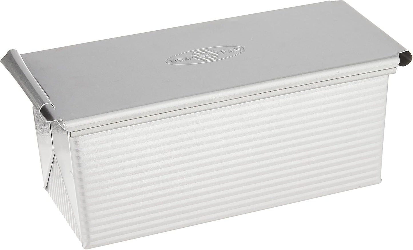 USA Pan Bakeware Pullman Loaf Pan with Cover for Perfect Bread