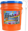 Ultra Fresh 5 Gallon Liquid Laundry Detergent with Spring Fresh - 6X