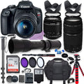Canon EOS Rebel T7 DSLR Camera Bundle - Complete Kit for Beginners