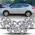 Winjet 16ft Hubcaps for 2008-2015 Nissan Rogue - Snap-On Steel Wheel