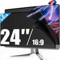 Magnetic 24in Monitor Privacy Screen Filter 2 Pack - Reversible Eye